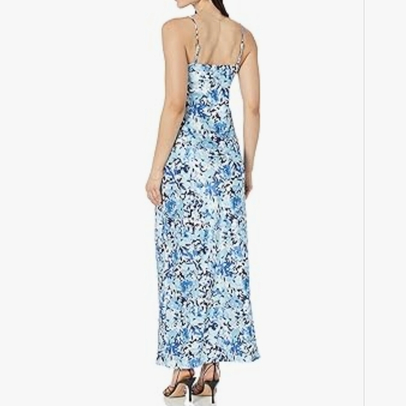 The Drop Women's Shelby Tie-Up Cutout Slip Dress #795 - Picture 12 of 12